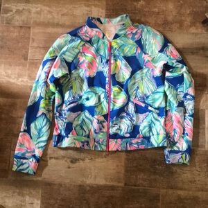 GUC Lilly Pulitzer Luxletic Full ZIP Jacket